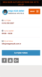 Mobile Screenshot of megamuzik.com.tr